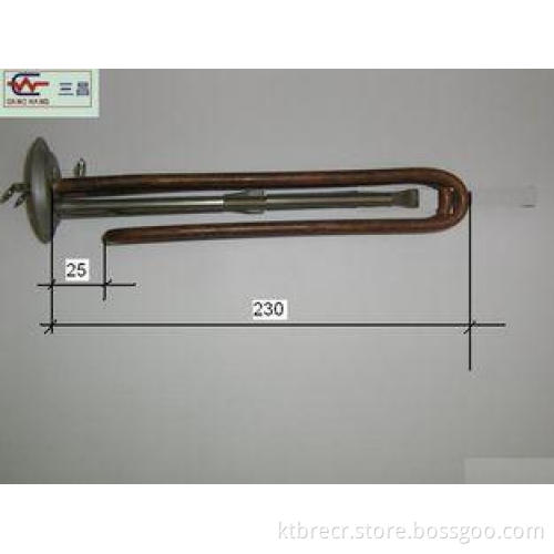 3500W / 230V Electric Copper Heating Element For Home , Tub